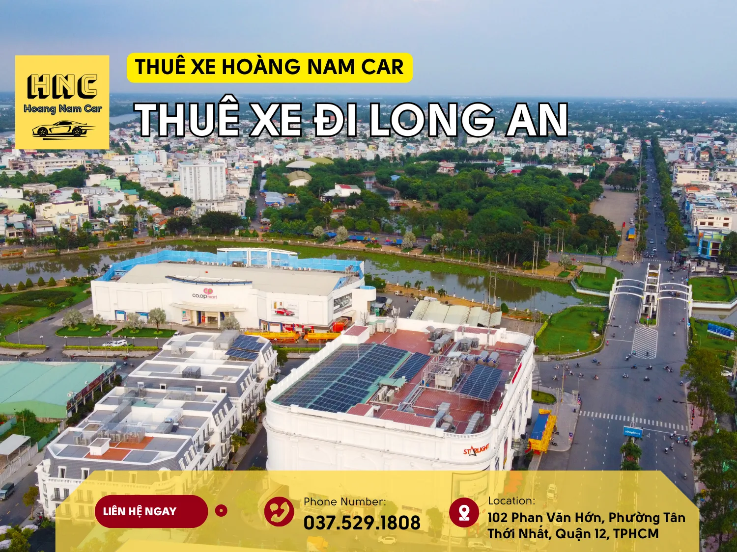 Thuê xe đi Long An