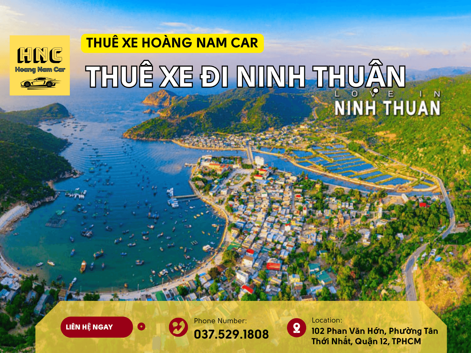 thue xe di ninh thuan