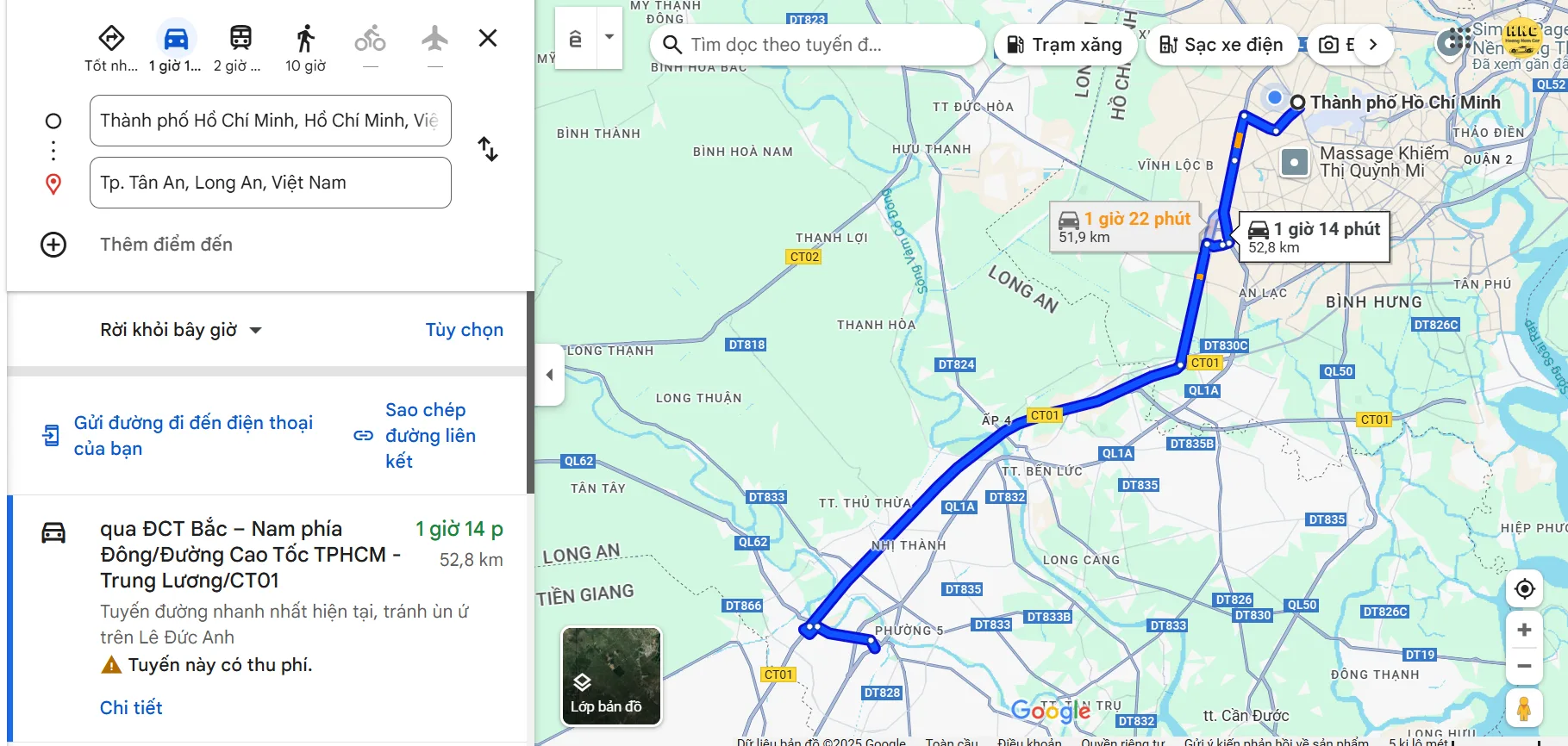 Thuê Xe Carnival Đi Long An